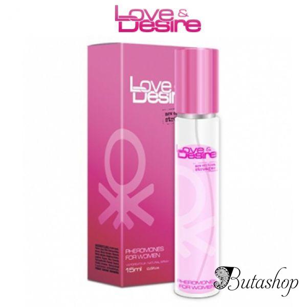Феромоны для женщин Love & Desire woman - 15ml - www.butashop.com