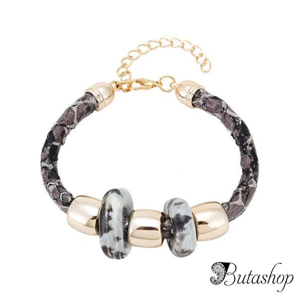 РАСПРОДАЖА! Браслет - Змеинная кожа - www.butashop.com