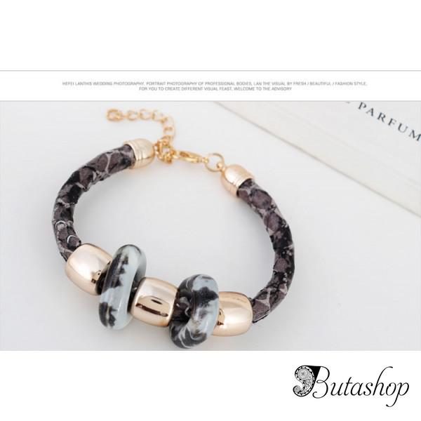 РАСПРОДАЖА! Браслет - Змеинная кожа - www.butashop.com