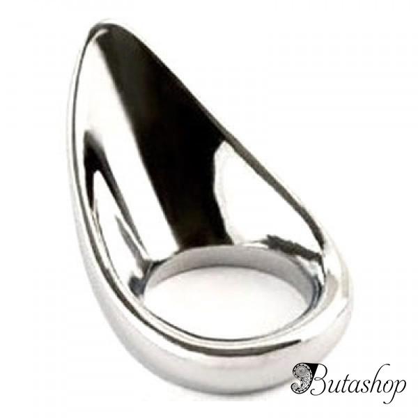 Хромированое кольцо на пенис - S - www.butashop.com