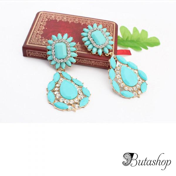 РАСПРОДАЖА! Элегантные массивные серьги - www.butashop.com
