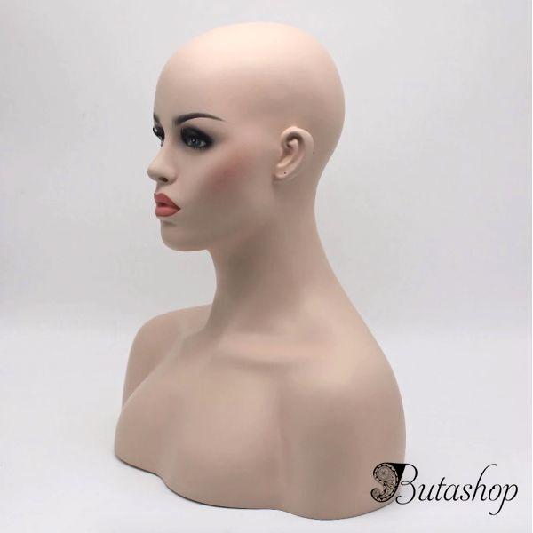 Манекен женская голова из стекловолокна - www.butashop.com