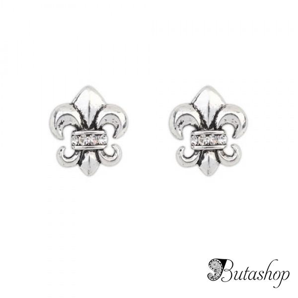 РАСПРОДАЖА! Серьги нежные в стиле ретро - www.butashop.com