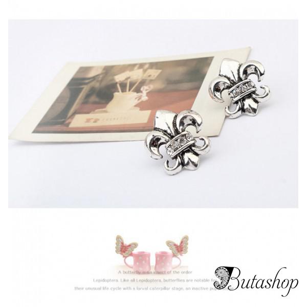РАСПРОДАЖА! Серьги нежные в стиле ретро - www.butashop.com