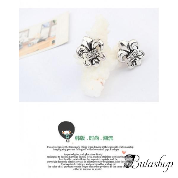 РАСПРОДАЖА! Серьги нежные в стиле ретро - www.butashop.com