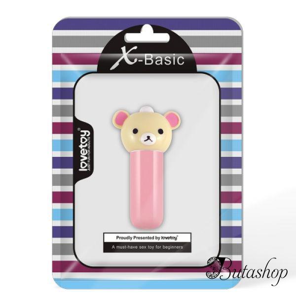Мини вибро-пуля X-Basic Bear Mini Bullet - www.butashop.com