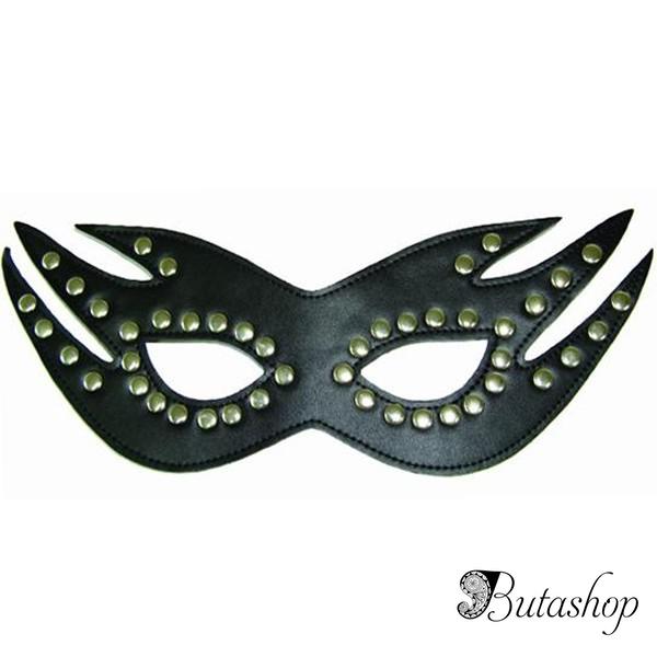 Черная маска кошечки - www.butashop.com