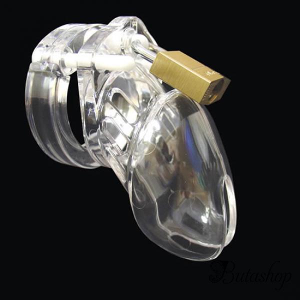 Мужской пояс верности CB-6000S 7 см - www.butashop.com