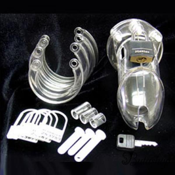 Мужской пояс верности CB-6000S 7 см - www.butashop.com