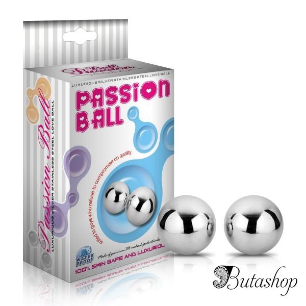 Металлические вагинальные шарики Passion Dual Balls - www.butashop.com