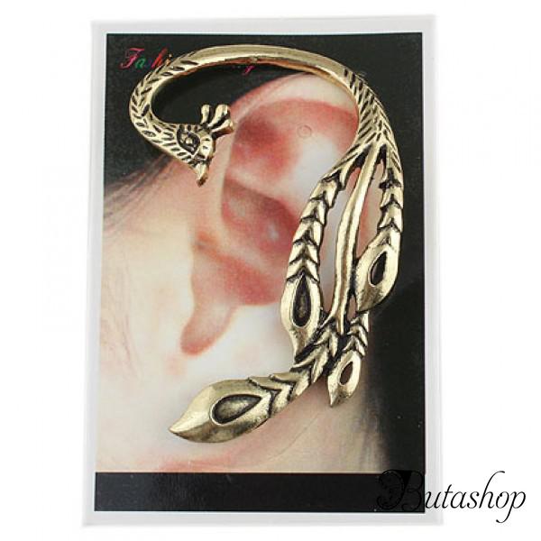 РАСПРОДАЖА! Серьга - Жар-птица - www.butashop.com