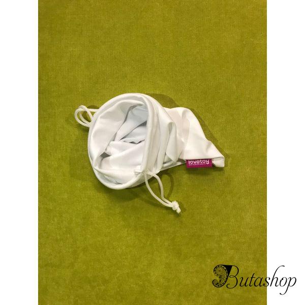 Мешочек белый для интим игрушки - www.butashop.com