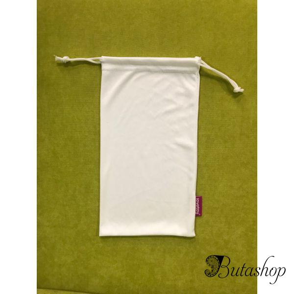 Мешочек белый для интим игрушки - www.butashop.com