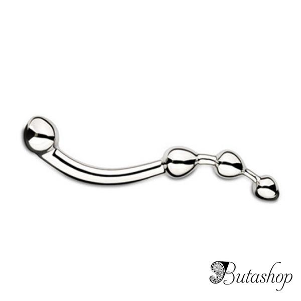 Анальная металлическая втулка - www.butashop.com