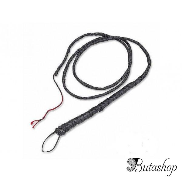 Плетка черного цвета - www.butashop.com
