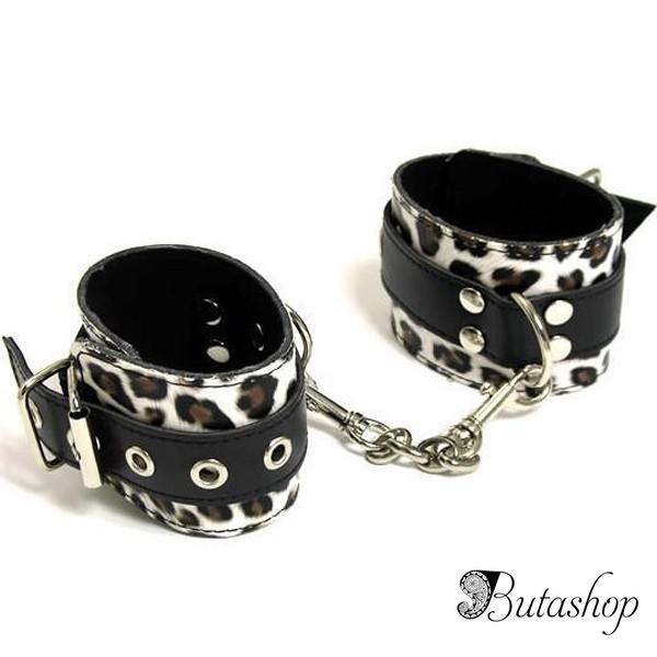 Леопардовые наручники - www.butashop.com