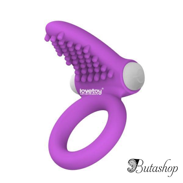 Силиконовая вибро насадка для пениса X-Basic - www.butashop.com