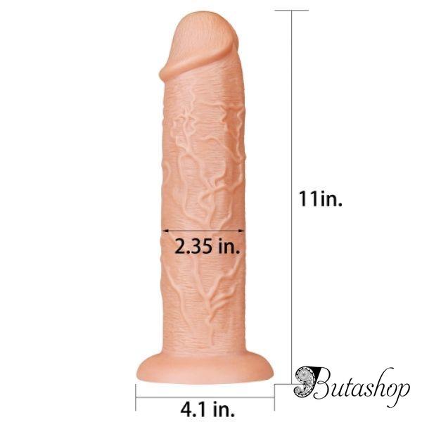 11 Realistic Long Dildo - www.butashop.com