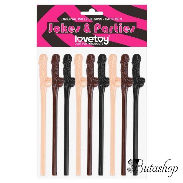 Original Willy Straws – Pack of 9 - www.butashop.com