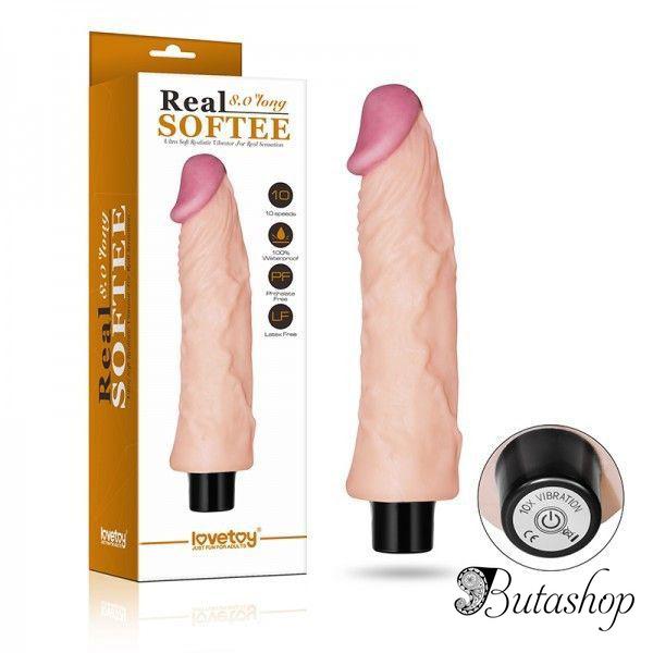 Реалистичный вибратор Real Softee - www.butashop.com