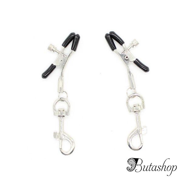 Зажимы на соски с металлическими колечками - www.butashop.com