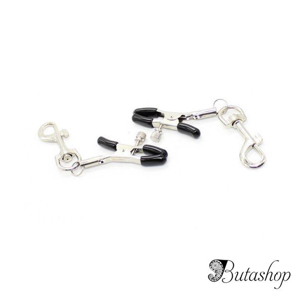 Зажимы на соски с металлическими колечками - www.butashop.com