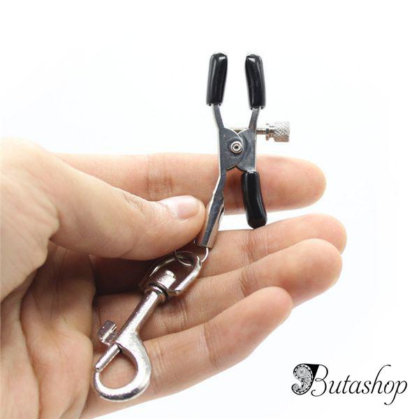 Зажимы на соски с металлическими колечками - www.butashop.com