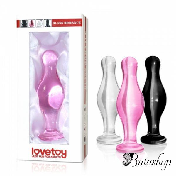 Стеклянный фаллоимитатор Glass Romance Black - www.butashop.com