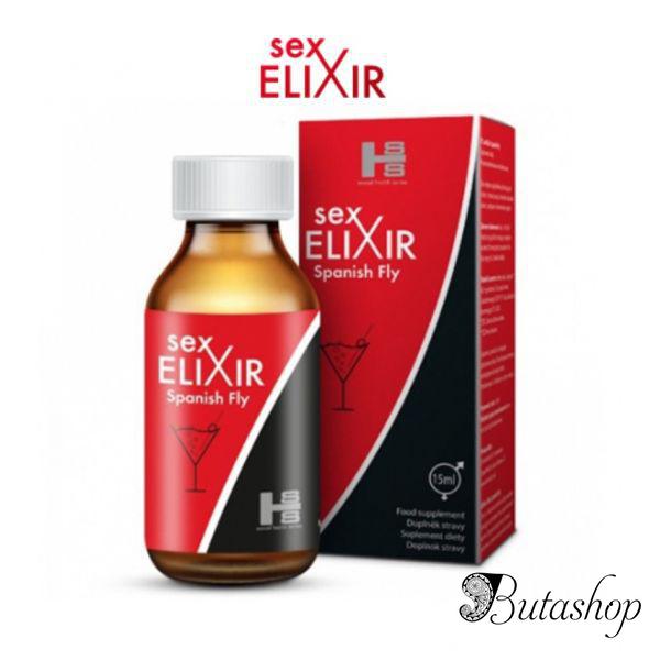 Возбуждающие капли SEX ELIXIR Spanish Fly - 15ml - www.butashop.com