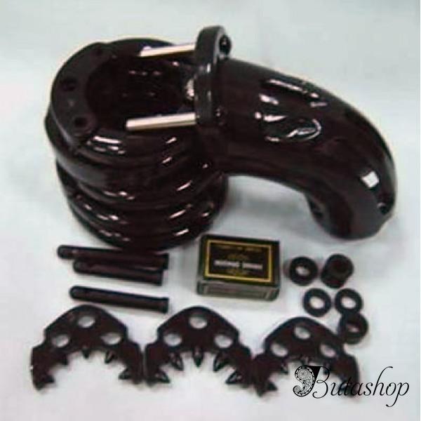 Черное устройство целомудрия - www.butashop.com