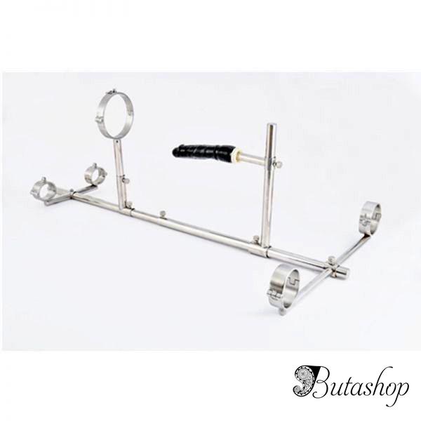 Male Stainless Steel New Style Bondage Frame Dog Slaves Devices - www.butashop.com