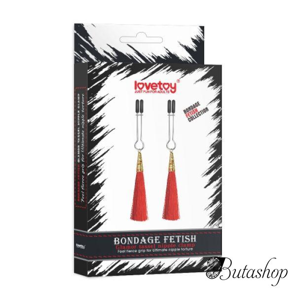 Glamor Tassel Nipple Clamp - www.butashop.com