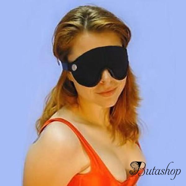 Черная повязка для глаз - www.butashop.com
