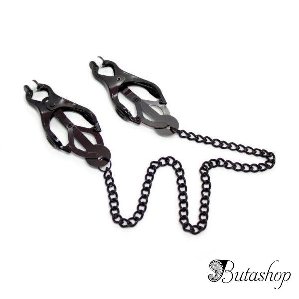 Японские зажимы для сосков на цепочке - www.butashop.com