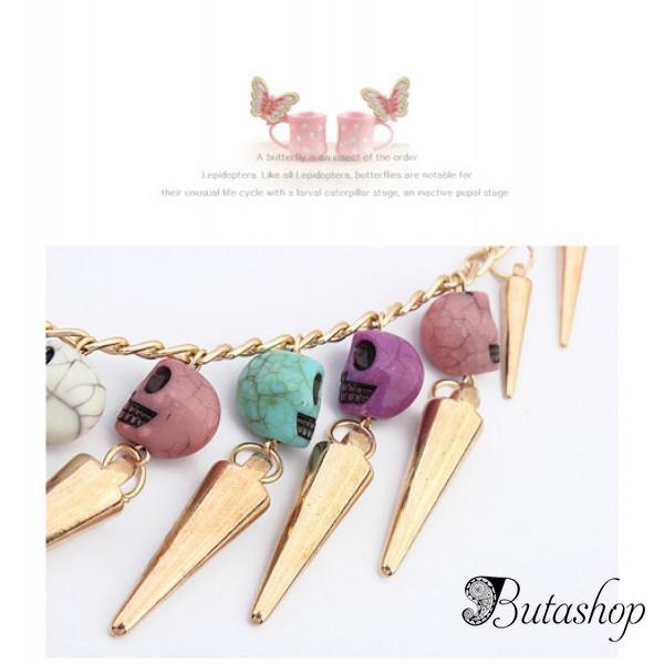 РАСПРОДАЖА! Ожерелье - Черепа - www.butashop.com