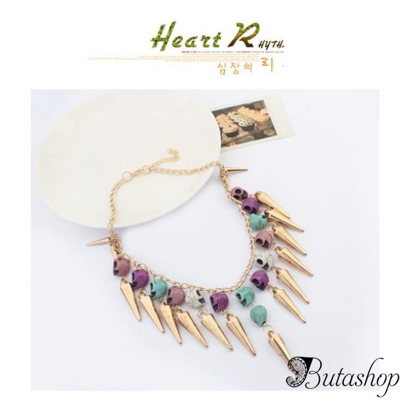РАСПРОДАЖА! Ожерелье - Черепа - www.butashop.com