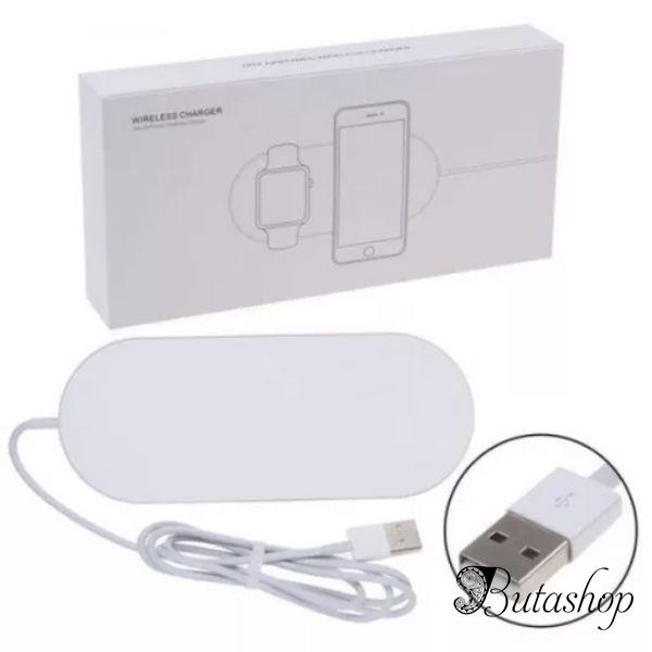 Беспроводная зарядка док станция Wireless CHARGER 2 для apple watch - www.butashop.com