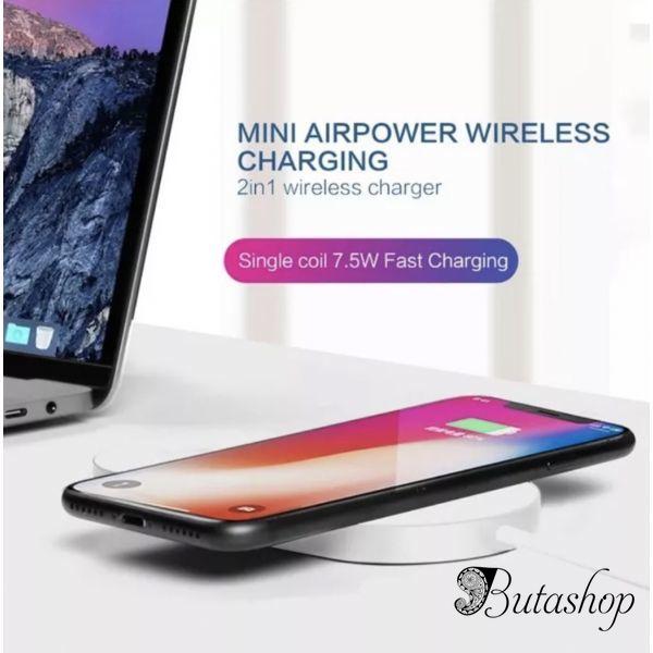 Беспроводная зарядка док станция Wireless CHARGER 2 для apple watch - www.butashop.com