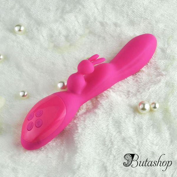 Вибратор Bunny розовый - www.butashop.com