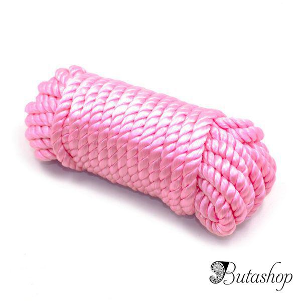 Розовый шнур для связывания 10m - www.butashop.com