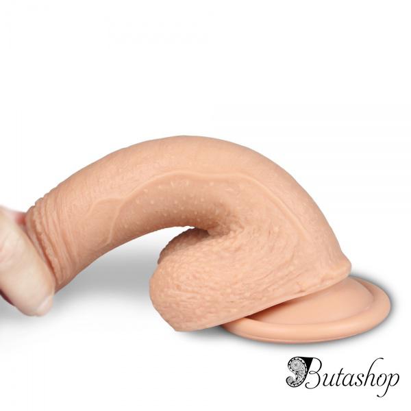 Фаллоимитатор из двойного слоя силикона - www.butashop.com