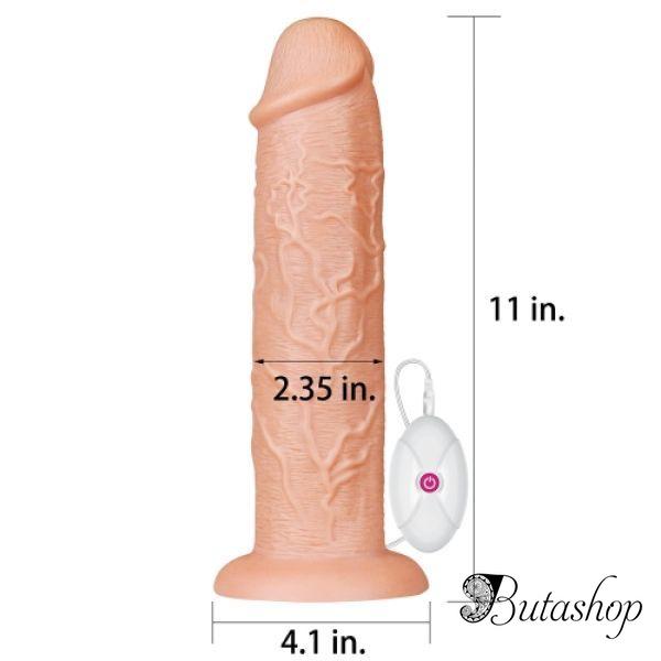 11 realistic long vibrating dildo - www.butashop.com