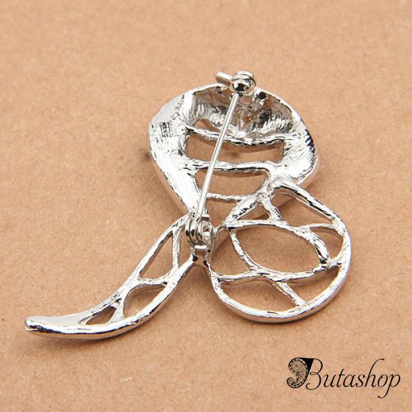 РАСПРОДАЖА! Брошь - Кобра - www.butashop.com