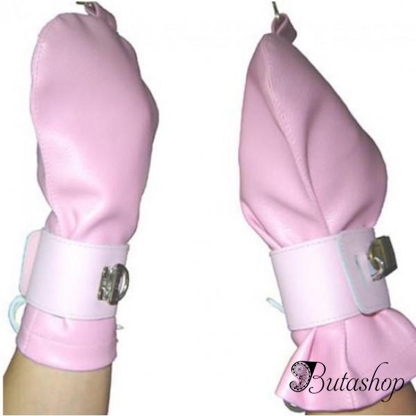 Розовые фиксаторы для ладоней, белые и розовые - www.butashop.com