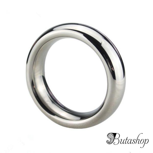 Stainless Steel Donut Cock Ring - www.butashop.com