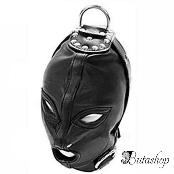 Черный готический намордник - www.butashop.com