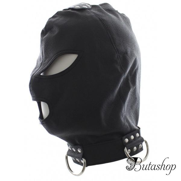 Черный готический намордник - www.butashop.com