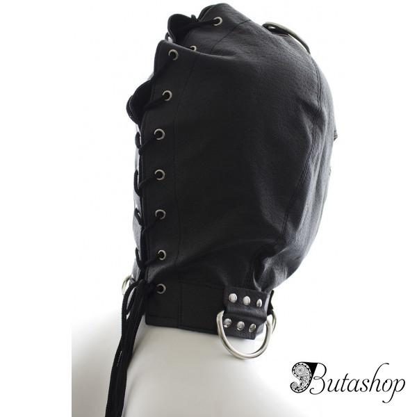 Черный готический намордник - www.butashop.com