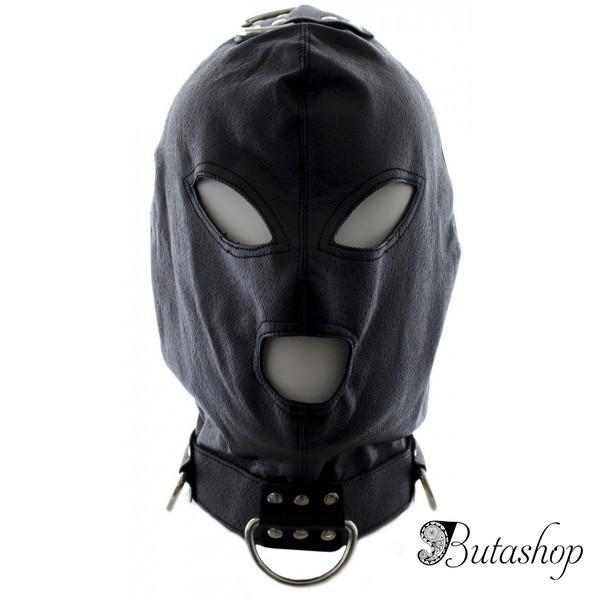 Черный готический намордник - www.butashop.com