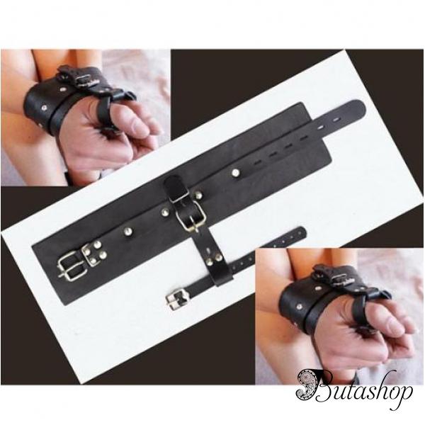 Кожаные наручники - www.butashop.com